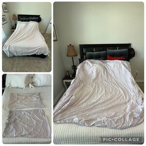 Simply Vera Wang Purple Full Size Sheet Set